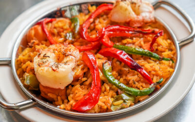 Seafood Paella for Lunch