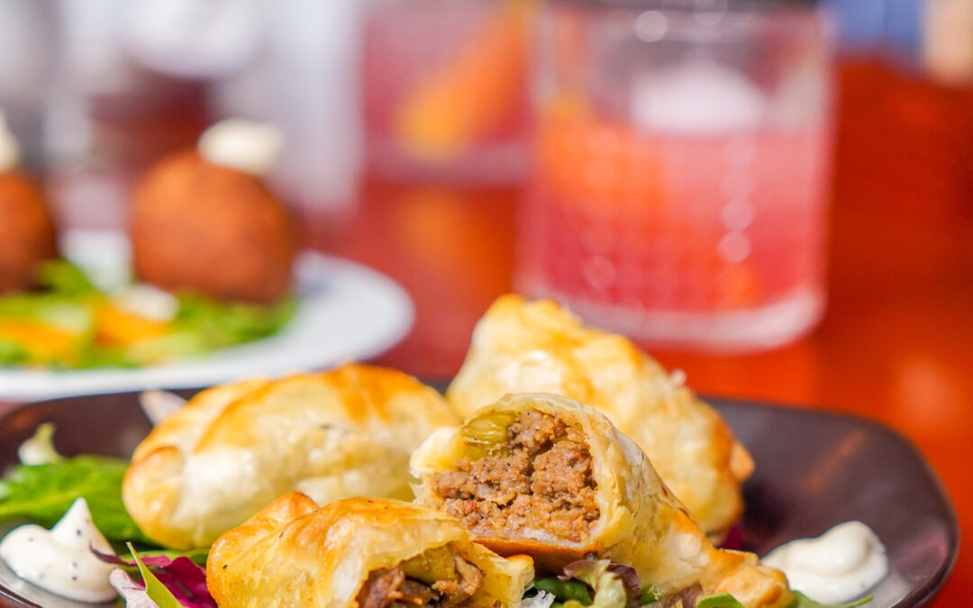 Renzo’s Freshly Baked Beef Empanadas