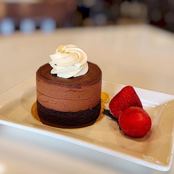 mousse de chocolate